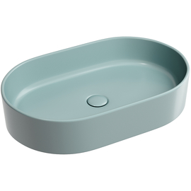 Раковина накладная Ceramica Nova Element 60x38x12 см, зеленая матовая, CN6048MLG - фото, отзывы, цена
