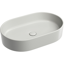 Раковина накладная Ceramica Nova Element 60x38x12 см, серая матовая, CN6048MSG - фото, отзывы, цена