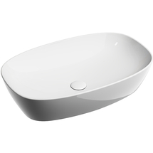 Раковина накладная Ceramica Nova Element 60x38x14 см, белая, CN6049 - фото, отзывы, цена