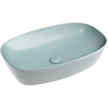 Раковина накладная Ceramica Nova Element 60x38x14 см, зеленая матовая, CN6049MLG - фото, отзывы, цена