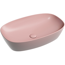 Раковина накладная Ceramica Nova Element 60x38x14 см, розовая матовая, CN6049MP - фото, отзывы, цена