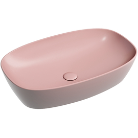 Раковина накладная Ceramica Nova Element 60x38x14 см, розовая матовая, CN6049MP - фото, отзывы, цена