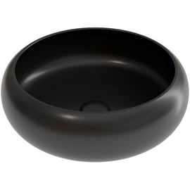 Раковина накладная Ceramica Nova Element 36x36x12 см, черная матовая, CN6050MB - фото, отзывы, цена
