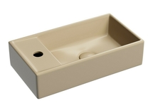 Раковина подвесная Ceramica Nova Element 41x21x10 см, правая, капучино матовый, CN6051RMC - фото, отзывы, цена