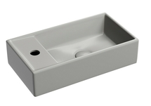 Раковина подвесная Ceramica Nova Element 41x21x10 см, правая, антрацит матовый, CN6051RMH - фото, отзывы, цена