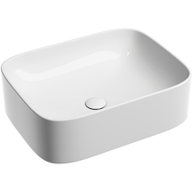 Раковина накладная Ceramica Nova Element 50x38x15 см, белая, CN6052 - фото, отзывы, цена