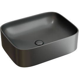 Раковина накладная Ceramica Nova Element 50x38x15 см, темный антрацит матовый, CN6052MDH - фото, отзывы, цена