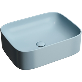 Раковина накладная Ceramica Nova Element 50x38x15 см, голубая матовая, CN6052ML - фото, отзывы, цена
