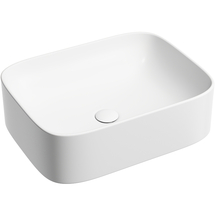 Раковина накладная Ceramica Nova Element 50x38x15 см, белая матовая, CN6052MW - фото, отзывы, цена