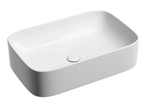 Раковина накладная Ceramica Nova Element 60x38x15 см, белая, CN6053 - фото, отзывы, цена