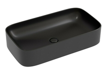 Раковина накладная Ceramica Nova Element 70x38x15 см, черная матовая, CN6054MB - фото, отзывы, цена