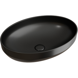 Раковина накладная Ceramica Nova Element 50x36x14 см, черная матовая, CN6056MB - фото, отзывы, цена