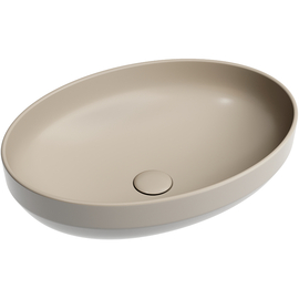 Раковина накладная Ceramica Nova Element 50x36x14 см, капучино матовый, CN6056MC - фото, отзывы, цена
