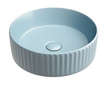 Раковина накладная Ceramica Nova Element 36x36x11 см, голубая матовая, CN6057ML - фото, отзывы, цена