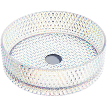 Раковина накладная Ceramica Nova Cristal 36x36x11 см, неон, CN6059 - фото, отзывы, цена