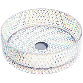 Раковина накладная Ceramica Nova Cristal 36x36x11 см, неон, CN6059 - фото, отзывы, цена