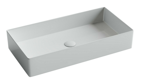 Раковина накладная Ceramica Nova Element 70x36 см, белая - фото, отзывы, цена