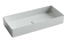 Раковина накладная Ceramica Nova Element 80x36 см, белая - фото, отзывы, цена