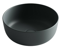 Раковина накладная Ceramica Nova Element 35x35 см, темный антрацит матовый - фото, отзывы, цена