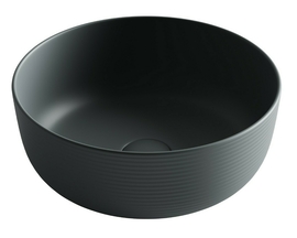 Раковина накладная Ceramica Nova Element 35x35 см, темный антрацит матовый - фото, отзывы, цена