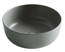 Раковина накладная Ceramica Nova Element 35x35 см, антрацит матовый - фото, отзывы, цена