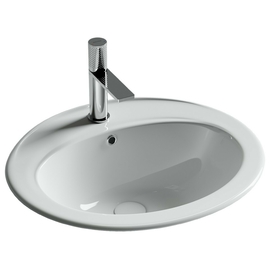 Раковина встраиваемая сверху Ceramica Nova Sun 56x49 см, белая - фото, отзывы, цена