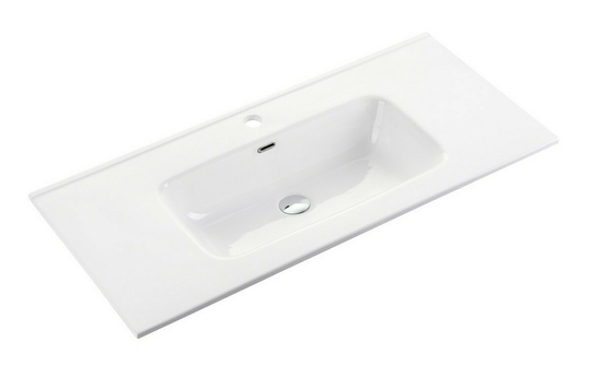 Раковина накладная Ceramica Nova Element 91x46 см, белая - фото, отзывы, цена