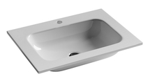 Раковина накладная Ceramica Nova Grace 61x45 см, белая - фото, отзывы, цена
