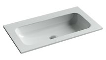 Раковина накладная Ceramica Nova Grace 81x45 см, без отверстия под смеситель, белая - фото, отзывы, цена