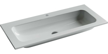 Раковина накладная Ceramica Nova Grace 101x45 см, белая - фото, отзывы, цена