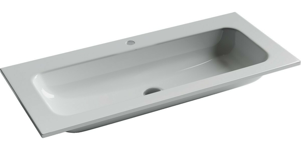 Раковина накладная Ceramica Nova Grace 101x45 см, белая - фото, отзывы, цена