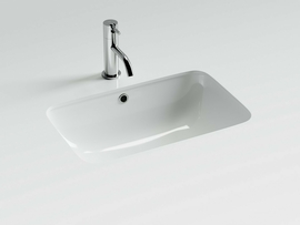 Раковина встраиваемая снизу Ceramica Nova Element 54x36 см, белая - фото, отзывы, цена