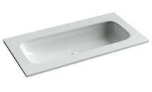 Раковина накладная Ceramica Nova Grace 91x45 см, без отверстия под смеситель, белая - фото, отзывы, цена