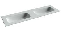 Раковина накладная Ceramica Nova Grace 161x45 см, с двумя чашами, без отверстий под смеситель, белая - фото, отзывы, цена