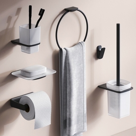 Набор аксессуаров для зоны красоты и туалета, черный AM.PM Inspire V2.0, AK50D1206B - фото, отзывы, цена