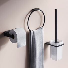 Набор аксессуаров для зоны туалета, черный AM.PM Inspire V2.0, AK50T1103B - фото, отзывы, цена