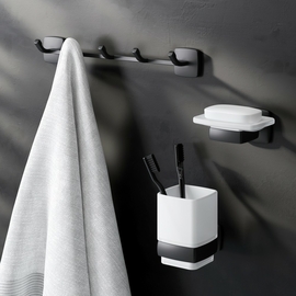 Набор аксессуаров для зоны красоты, черный AM.PM Gem, AK90B1903B - фото, отзывы, цена