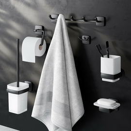 Набор аксессуаров для зоны красоты и туалета, черный AM.PM Gem, AK90D2106B - фото, отзывы, цена