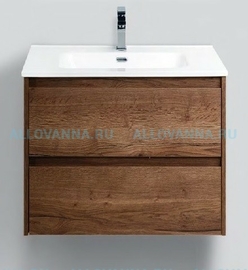 Тумба BelBagno KRAFT-600 и Раковина BelBagno Leticia, Rovere Tabacco - фото, отзывы, цена