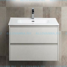 Тумба BelBagno KRAFT-600 и Раковина BelBagno Leticia, Bianco Opaco - фото, отзывы, цена