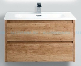 Тумба BelBagno KRAFT-800 и Раковина BelBagno Leticia, Rovere Nebrasca Nature - фото, отзывы, цена