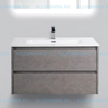 Тумба BelBagno KRAFT-900 и Раковина BelBagno BB900ETL, Pietra Grigio - фото, отзывы, цена