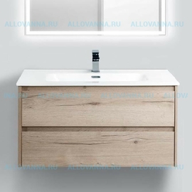 Тумба BelBagno KRAFT-1000 и Раковина BelBagno BB1000ETL, Rovere Galifax Bianco - фото, отзывы, цена