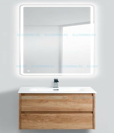 Тумба BelBagno KRAFT-1000 и Раковина BelBagno BB1000ETL, Rovere Nebrasca Nature - фото, отзывы, цена