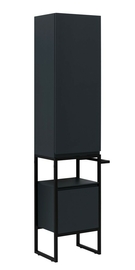 Шкаф-пенал напольный Allen Brau Priority 40, левый, антрацит матовый, 1.31006.AM L - фото, отзывы, цена