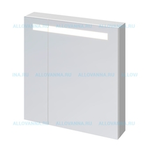 Зеркало-шкаф Cersanit MELAR 70 с подсветкой - фото, отзывы, цена