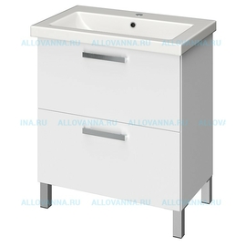 Тумба Cersanit MELAR 70 и Умывальник COMO 70 - фото, отзывы, цена