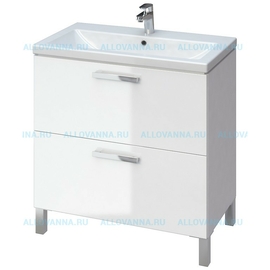 Тумба Cersanit MELAR 80 и Умывальник COMO 80 - фото, отзывы, цена