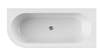 Ванна акриловая Cezares Slim Corner 179x79, правая, черная - фото, отзывы, цена