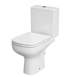 Унитаз-компакт Cersanit Colour Clean On, безободковый, сиденье с микролифтом, S-KO-COL011-3/5-COn-DL-w - фото, отзывы, цена